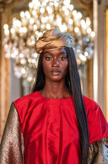 la Royale - Versatile Raw Silk Turban