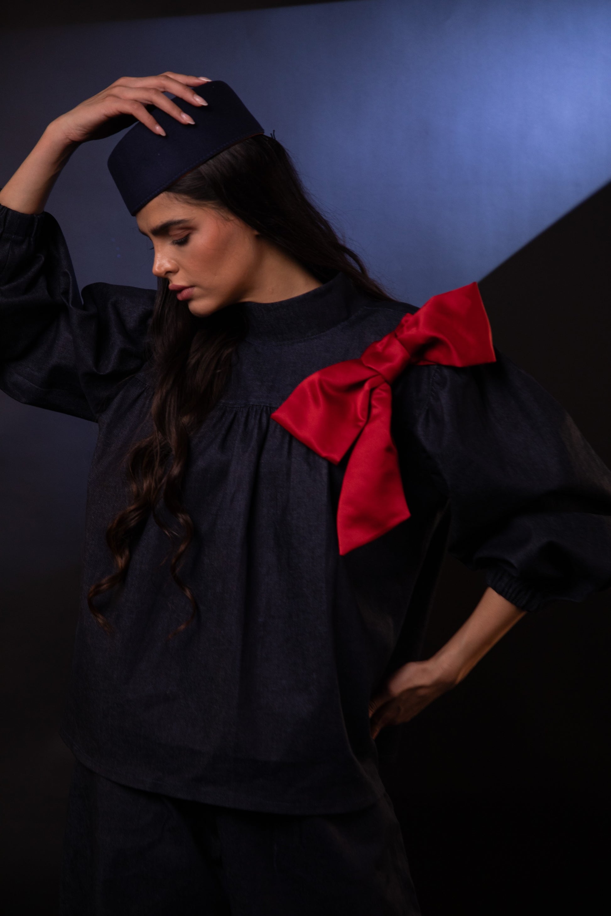 Denim Elegance Set