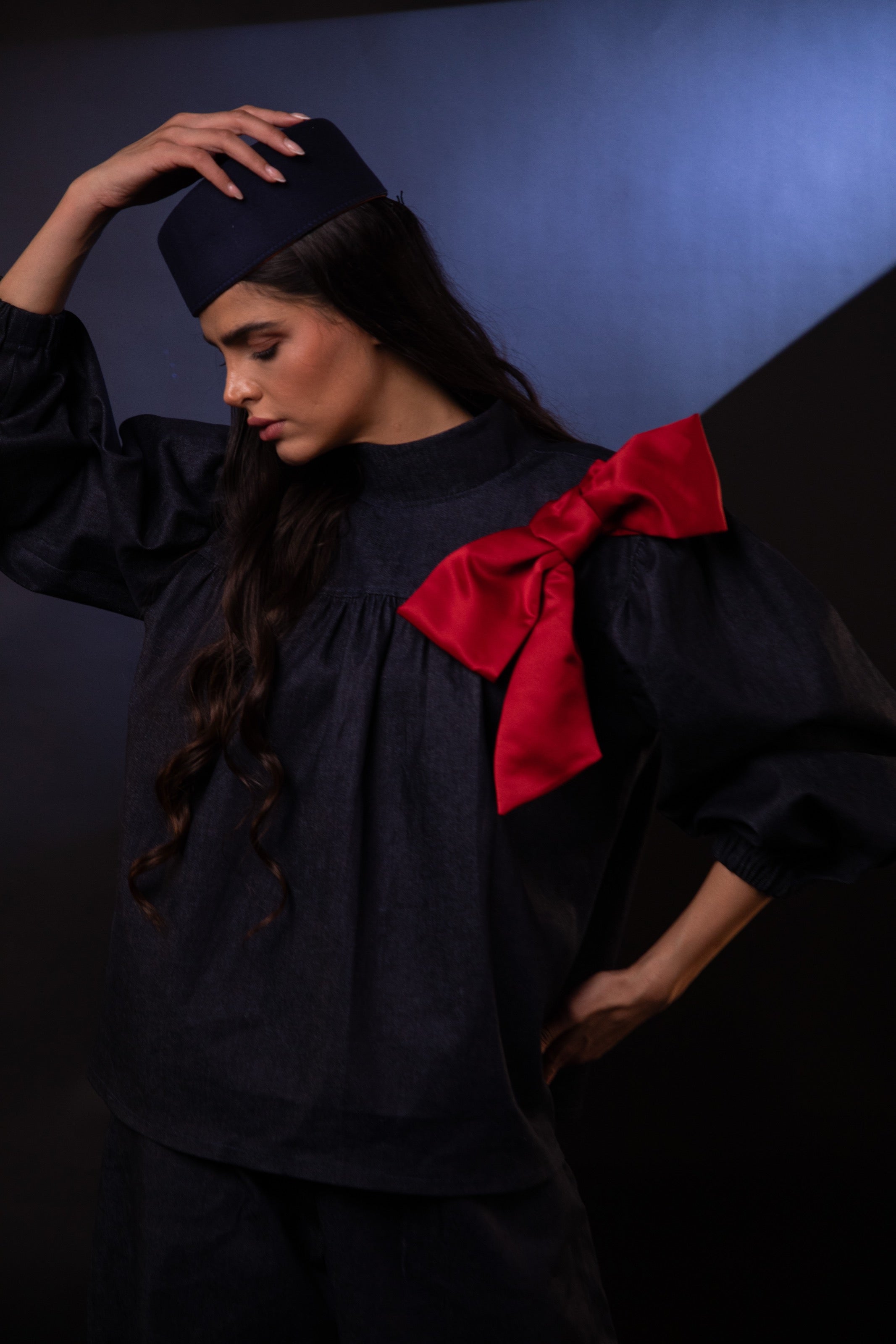 Denim Elegance Set